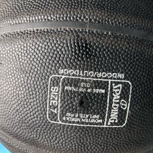 Spaulding leather composite basket ball